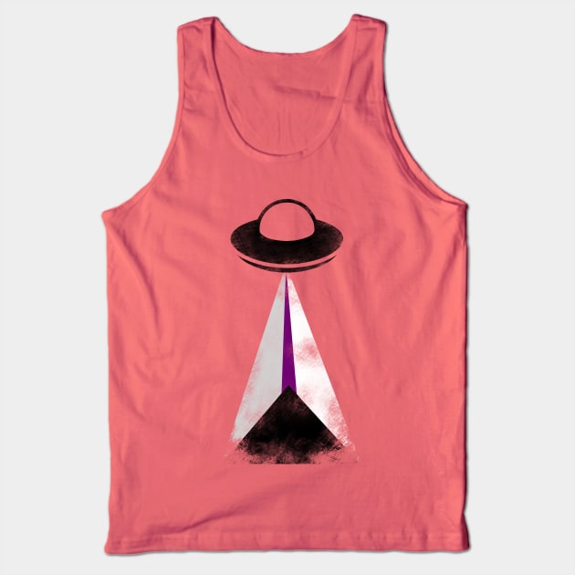 Gaylien Demisexual Pride UFO Tank Top by cactuscrust